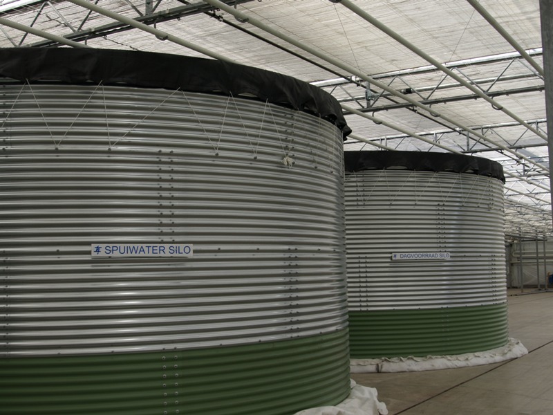 Wateropslag voor verschillende type water
